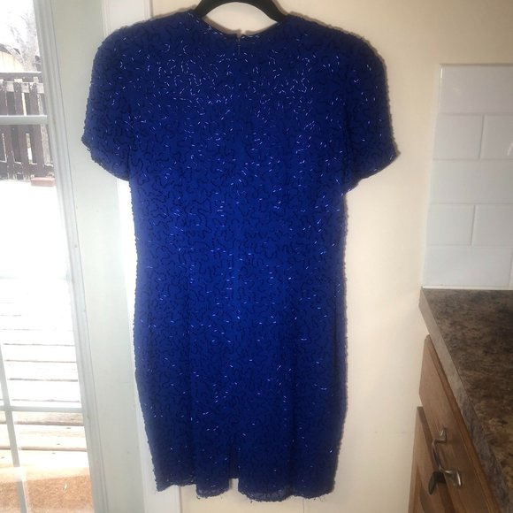 Vintage Beaded Gown - Picture 2 of 6